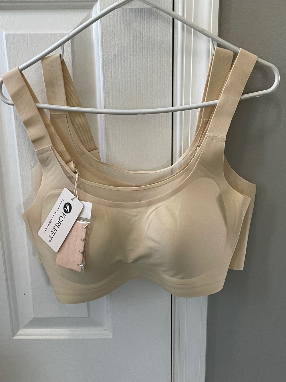 Set of 2 Seamless Comfort Bra in Beige